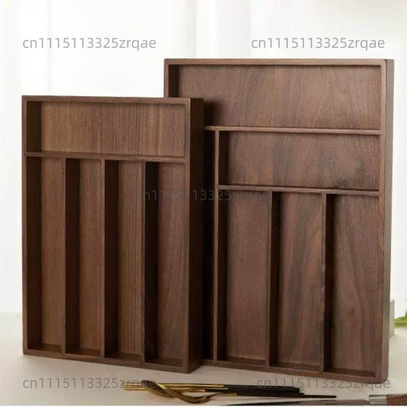 Food Storage Drawers - กล่องเก็บของขนาดใหญ่ กล่องใส่ช้อนส้อม อาหาร เครื่องประดับ กล่องไม้ กล่องเก็บช้อนส้อมในครัว