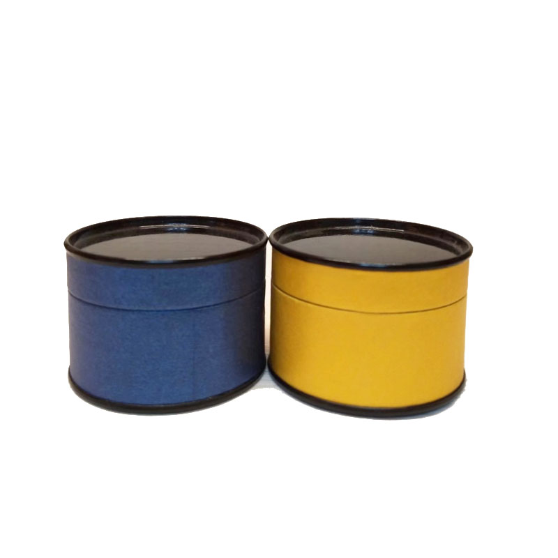 Food Storage Yellow - 30 PCS สีฟ้า/สีเหลืองกระดาษแข็ง Jar กระดาษคอนเทนเนอร์สําหรับชาถั่วอาหารดอกไม้หัตถกรรมบรรจุภัณฑ์ที่ว่างเปล่ากล่องธูปม้วนหลอด