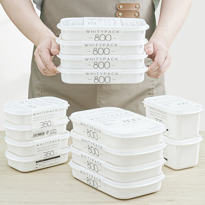 Food Storage Frozen - กล่องบรรจุภัณฑ์เนื้อแช่แข็งเกรดอาหารที่จัดเก็บในตู้เย็นการเก็บรักษาผักผลไม้เกรดอาหารญี่ปุ่นกล่องแบ่งสำหรับเตรียมอาหาร
