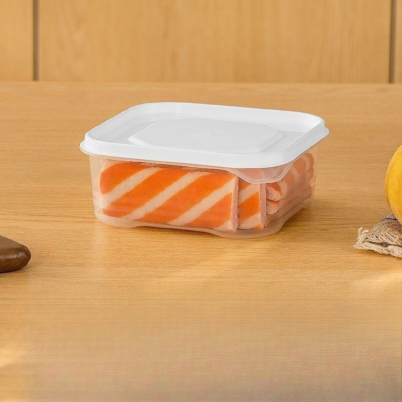 Food Storage Frozen - กล่องเก็บอาหารในตู้เย็นและตู้แช่แข็ง เกรดอาหาร พร้อมฝาปิด ปิดผนึกอย่างดี ใช้กับไมโครเวฟได้ เหมาะสำหรับจัดเก็บเนื้อสัตว์แช่แข็ง