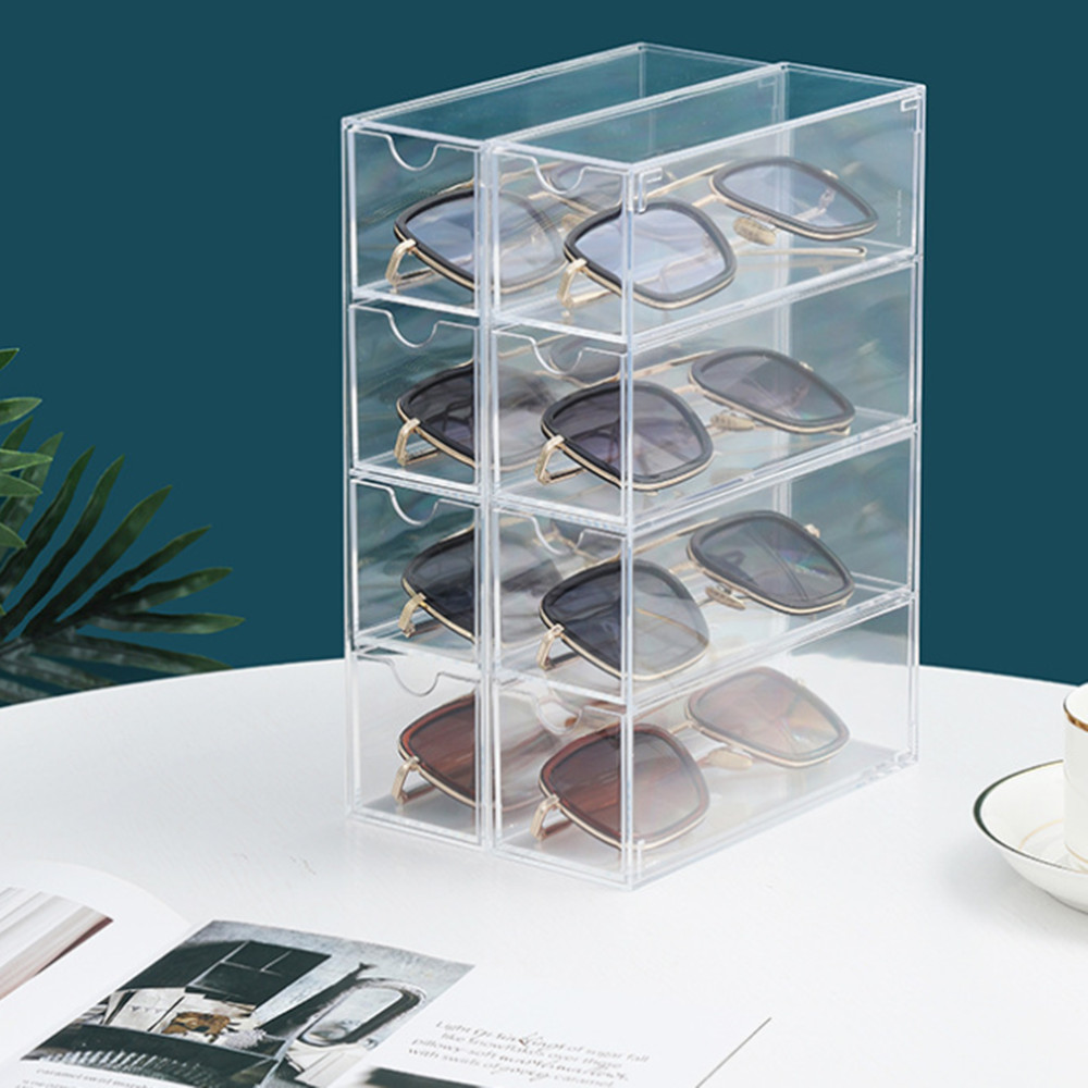 กล่องเก็บแว่นกันแดดพร้อมลิ้นชั - Food Storage Drawers บทวิจารณ์และราคา