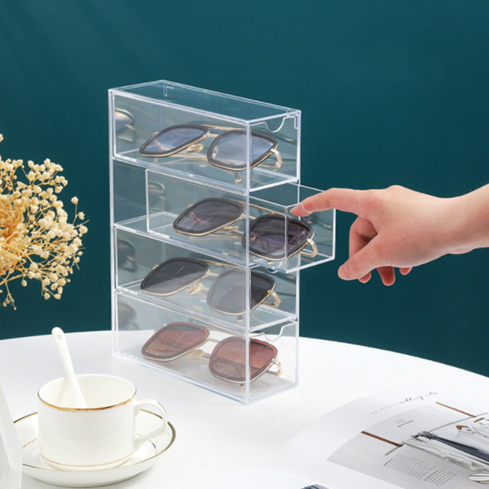 กล่องเก็บแว่นกันแดดพร้อมลิ้นชั - Food Storage Drawers บทวิจารณ์และราคา