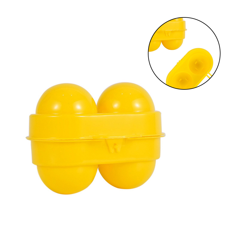 1 ชิ้น กล่องเก็บไข่ในครัวเรือน - Food Storage Yellow บทวิจารณ์และราคา