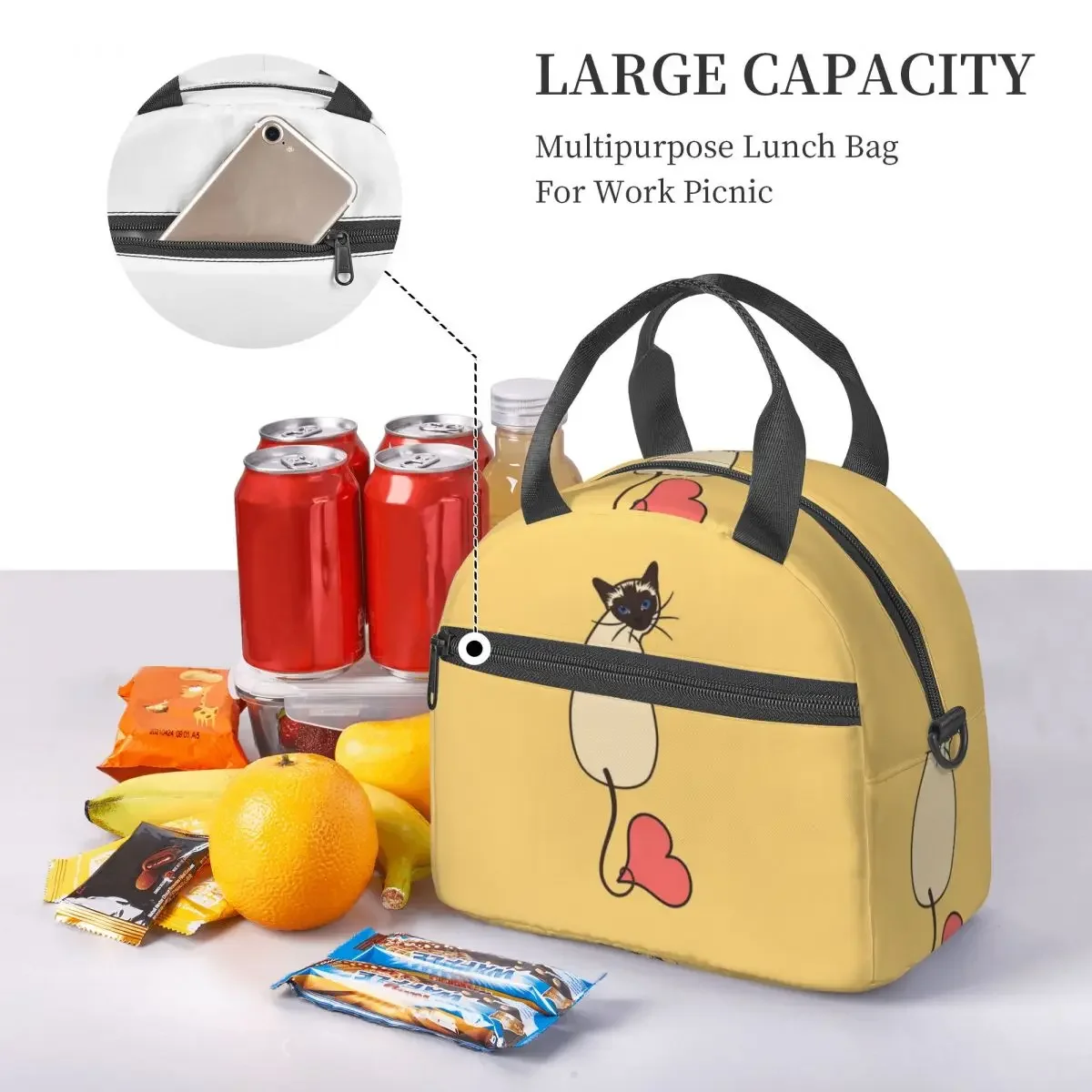กระเป๋าใส่อาหารกลางวันแบบหุ้มฉ - Food Storage Yellow บทวิจารณ์และราคา