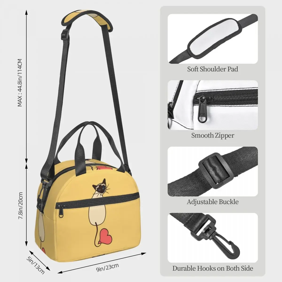 กระเป๋าใส่อาหารกลางวันแบบหุ้มฉ - Food Storage Yellow บทวิจารณ์และราคา
