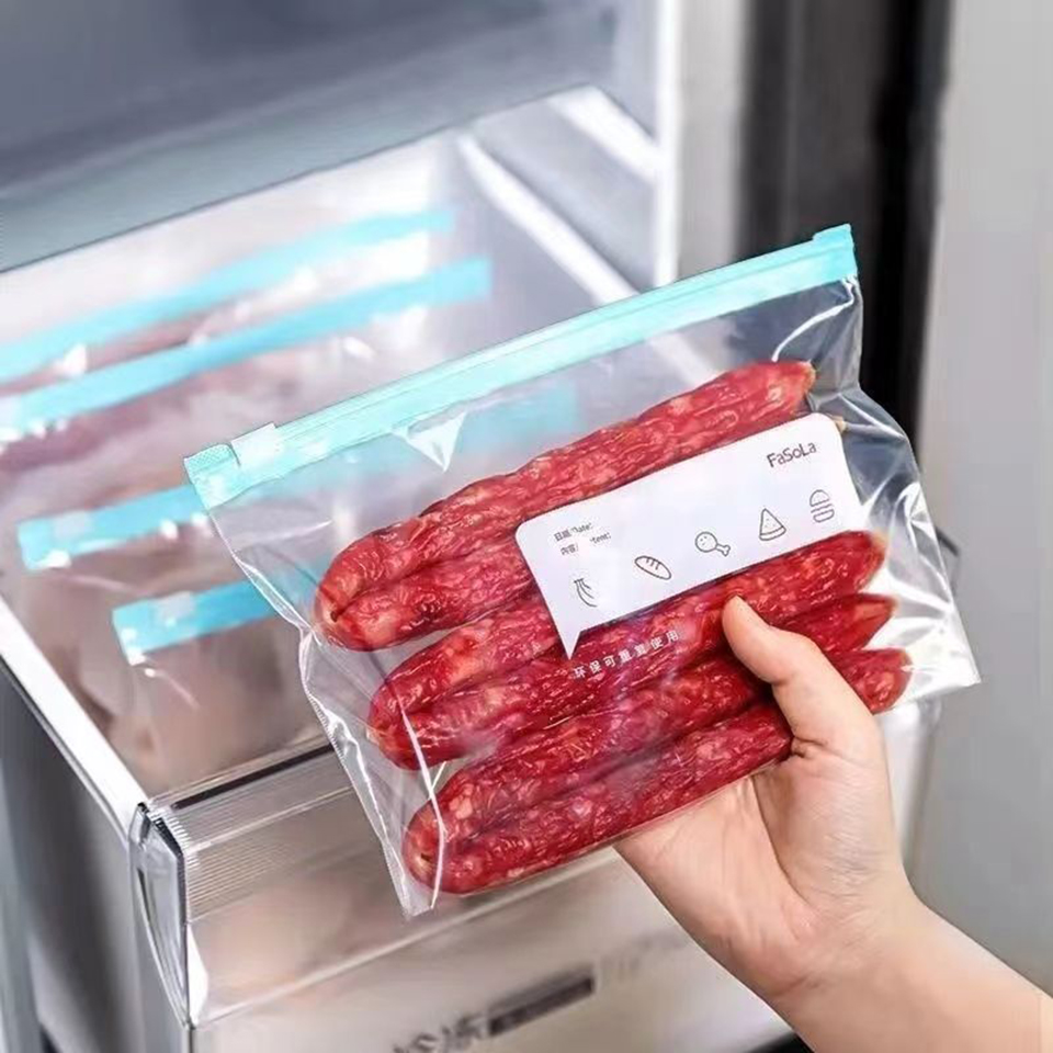 ถุงล็อคแบบเลื่อนหนาพิเศษ 10/20 - Food Storage With Lock บทวิจารณ์และราคา