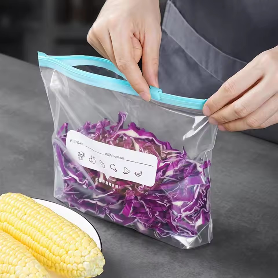 ถุงล็อคแบบเลื่อนหนาพิเศษ 10/20 - Food Storage With Lock บทวิจารณ์และราคา