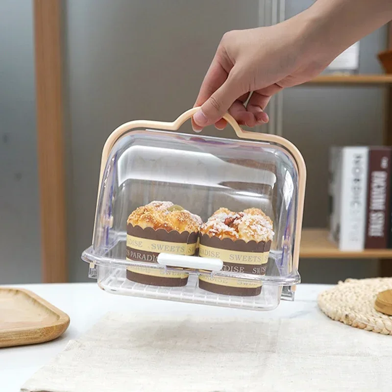 กล่องใส่ขนมอบเค้กใสอเนกประสงค์ - Food Storage Acrylic Containers บทวิจารณ์และราคา