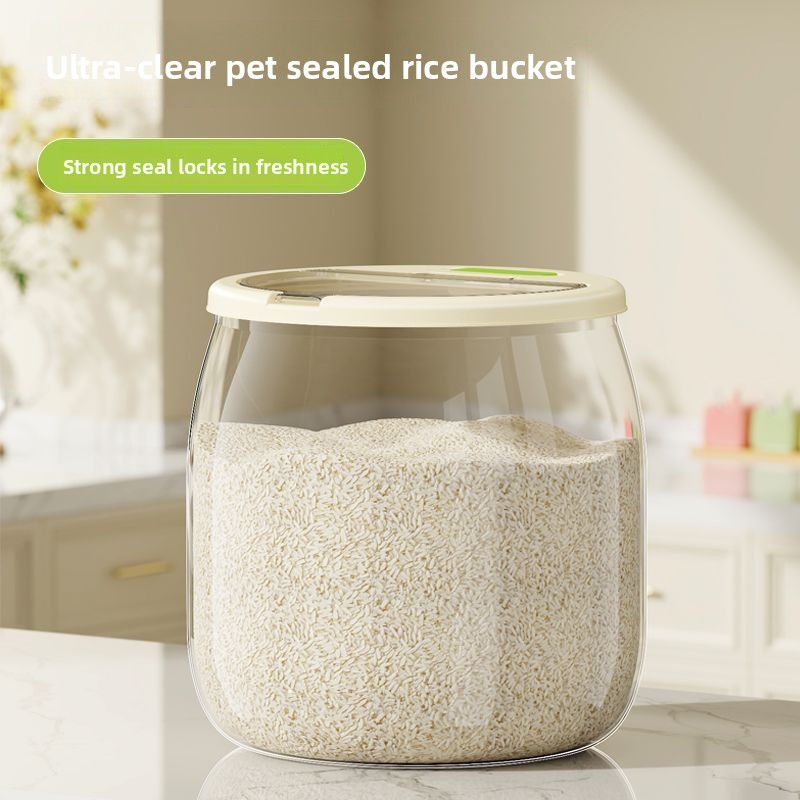 ถังข้าวสารในครัวเรือน ปิดผนึกแ - Food Storage Acrylic Containers บทวิจารณ์และราคา