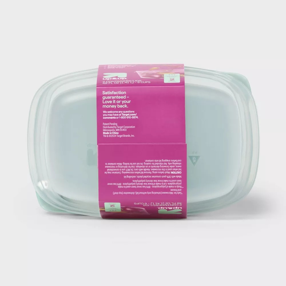 ชุด 2 ชิ้น ขนาด 48 ออนซ์ / 6 ถ - Food Storage Lidl บทวิจารณ์และราคา