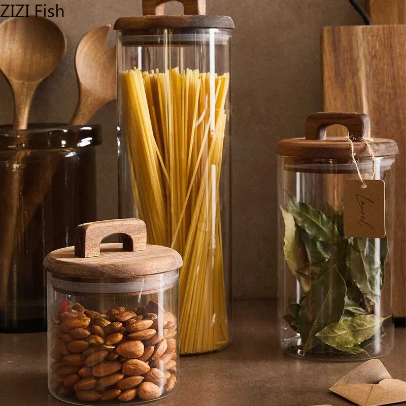 โหลแก้วฝาไม้ ดีไซน์ทันสมัย สำห - Food Storage Lidl บทวิจารณ์และราคา