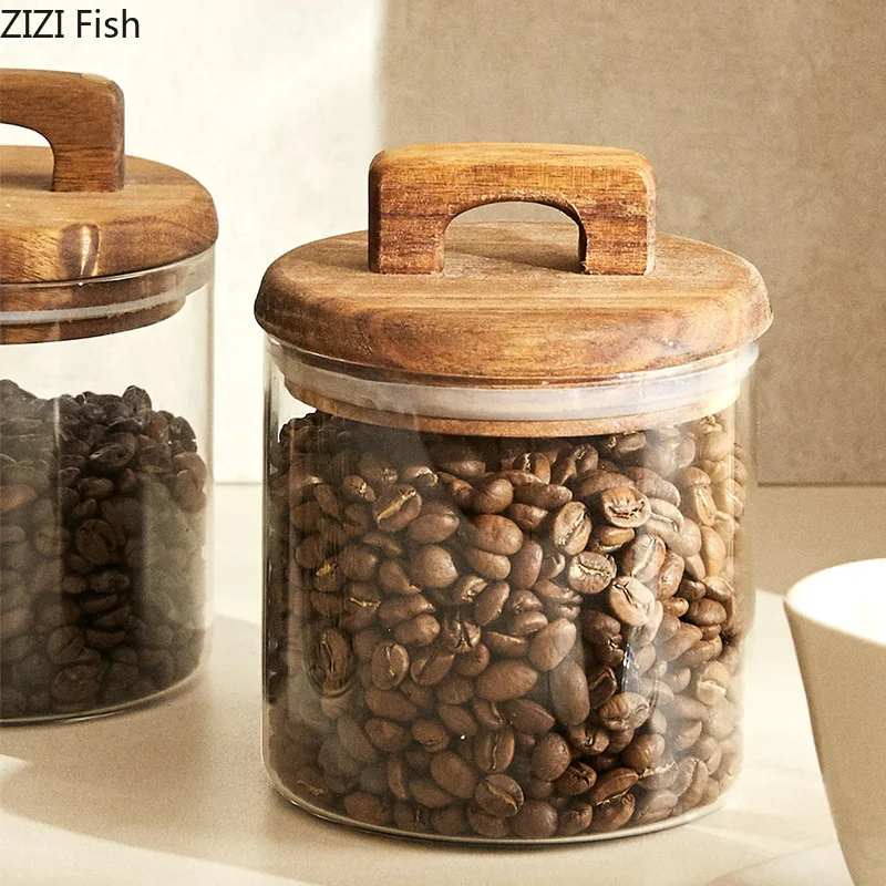 โหลแก้วฝาไม้ ดีไซน์ทันสมัย สำห - Food Storage Lidl บทวิจารณ์และราคา