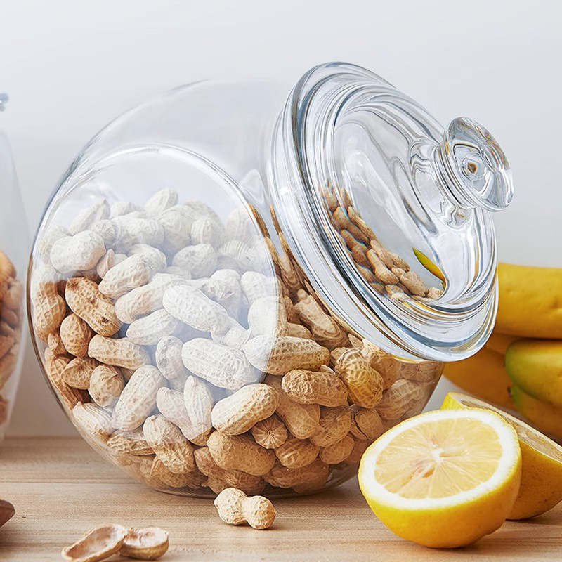 อะคริลิคใส Airtight Jar เฉียงข - Food Storage Acrylic Containers บทวิจารณ์และราคา
