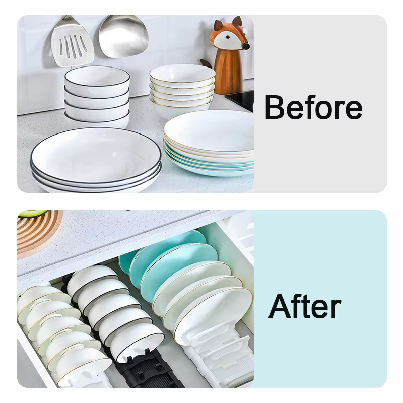 ห้องครัวจานชามตู้ลิ้นชักท่อระบ - Food Storage Drawers บทวิจารณ์และราคา
