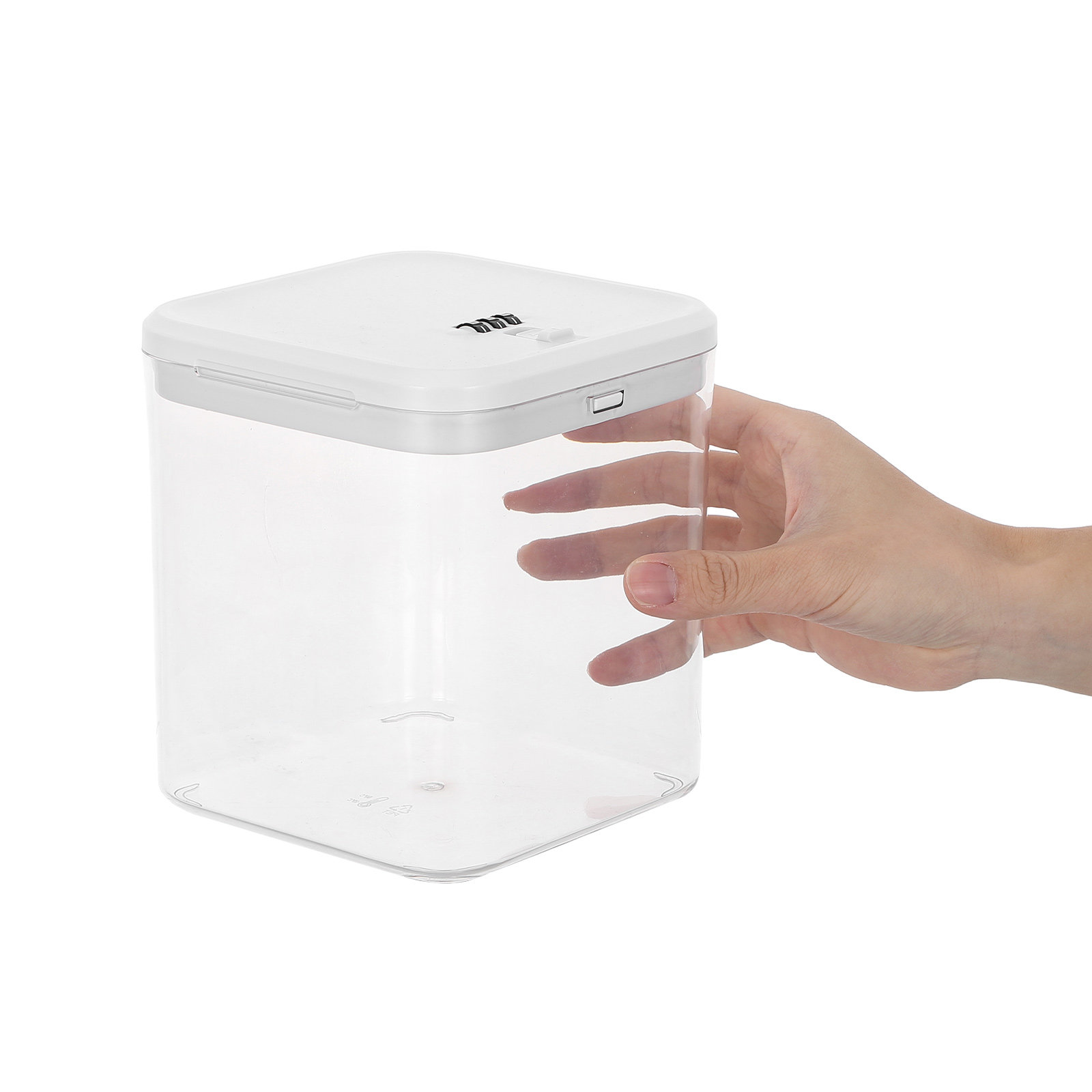 กล่องล็อคใสแบบซ้อนได้สำหรับเก็ - Food Storage With Lock บทวิจารณ์และราคา