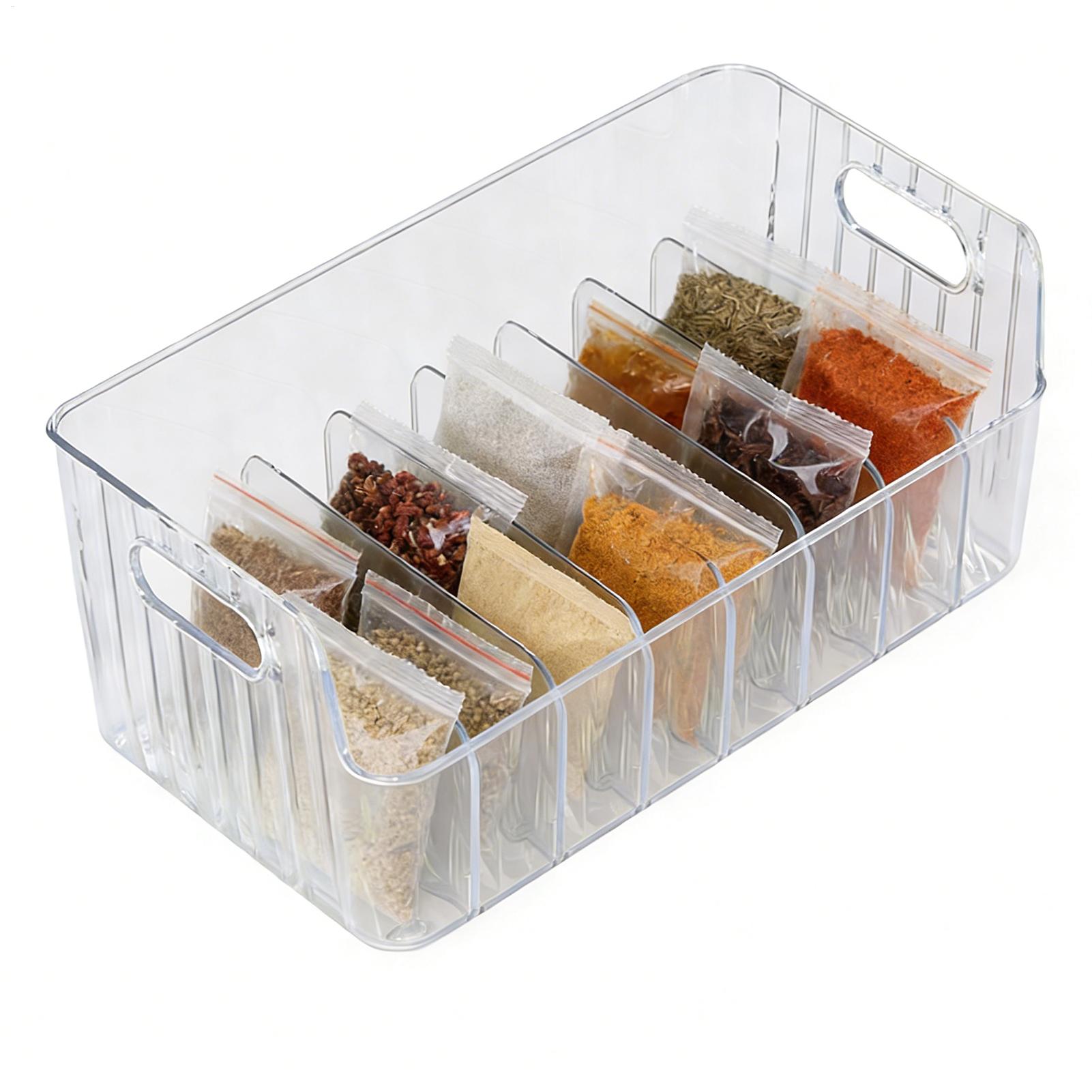 กล่องใส่เครื่องปรุงรส กล่องเก็ - Food Storage Acrylic Containers บทวิจารณ์และราคา