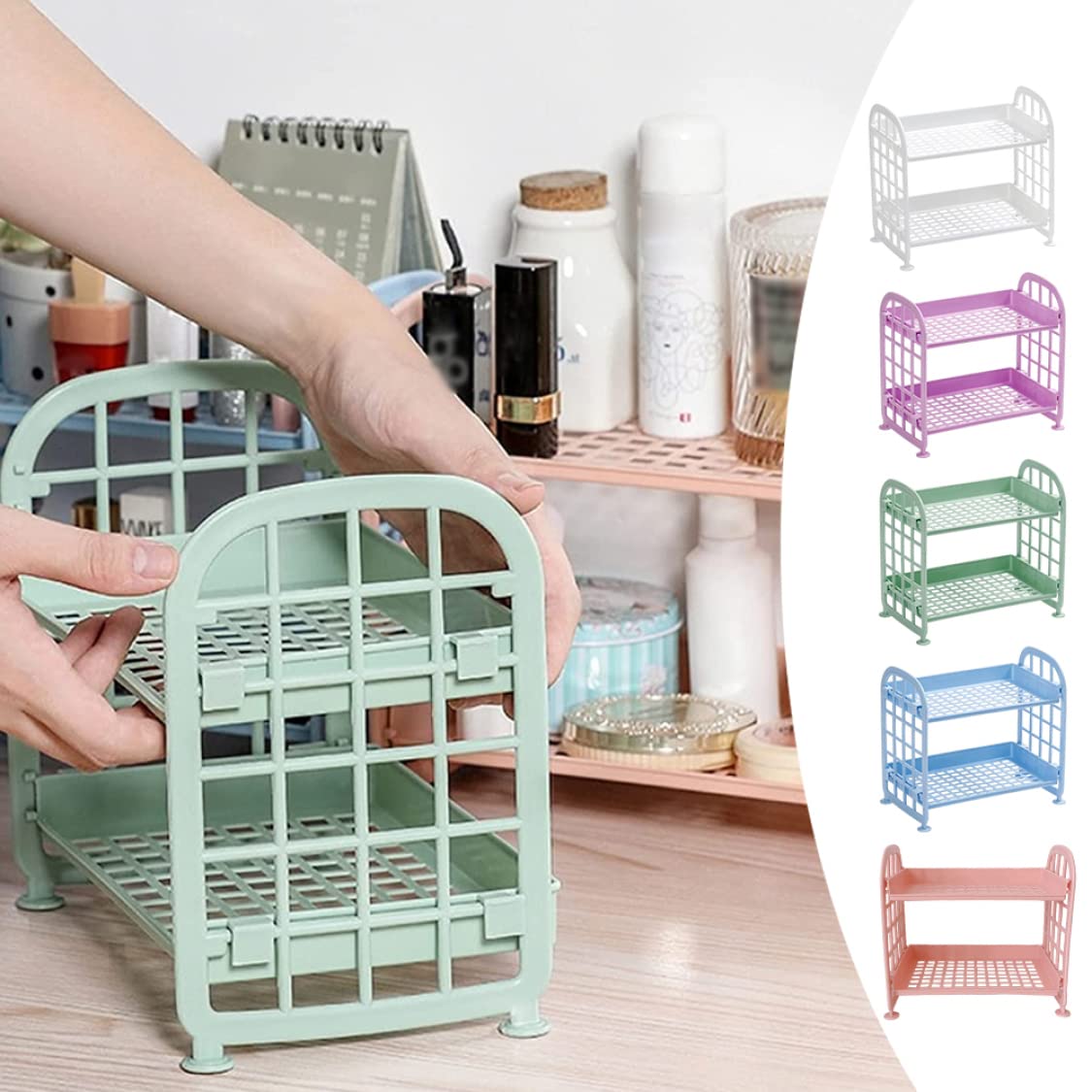 ชั้นวางพลาสติกมัลติฟังก์ชั่น 2 - Food Storage Shelving บทวิจารณ์และราคา