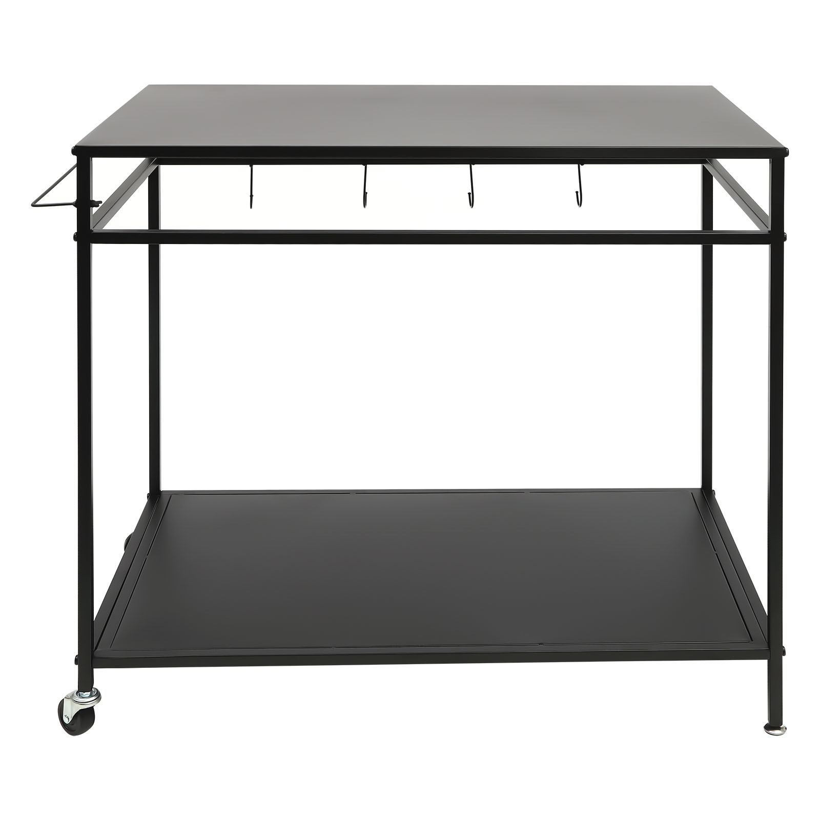 โต๊ะทำอาหารเคลื่อนที่แบบสองชั้ - Food Storage Shelving บทวิจารณ์และราคา