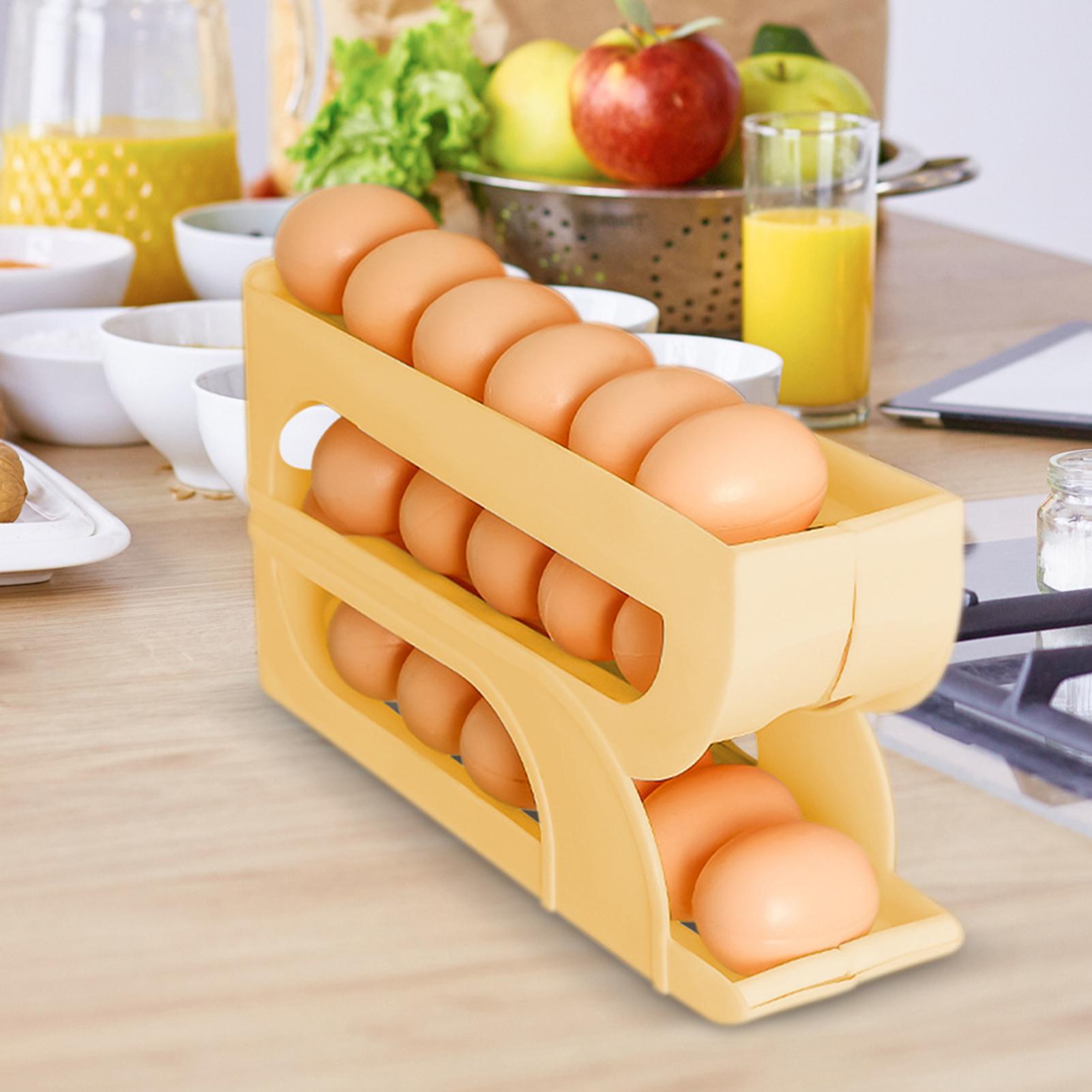 ที่วางไข่อัตโนมัติ ชั้นวางไข่ส - Food Storage Yellow บทวิจารณ์และราคา