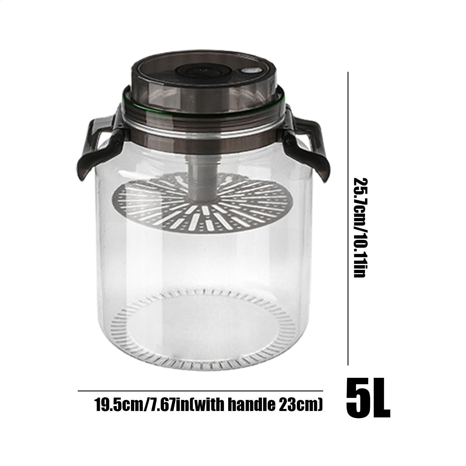 โหลแก้วทรงกลมขนาด 5 ลิตรพร้อมฝ - Food Storage Lidl บทวิจารณ์และราคา