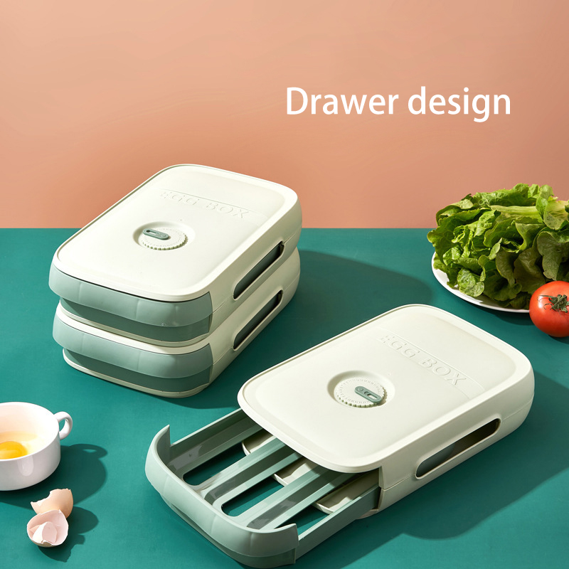 กล่องเก็บไข่แบบลิ้นชัก รุ่นใหม - Food Storage Drawers บทวิจารณ์และราคา