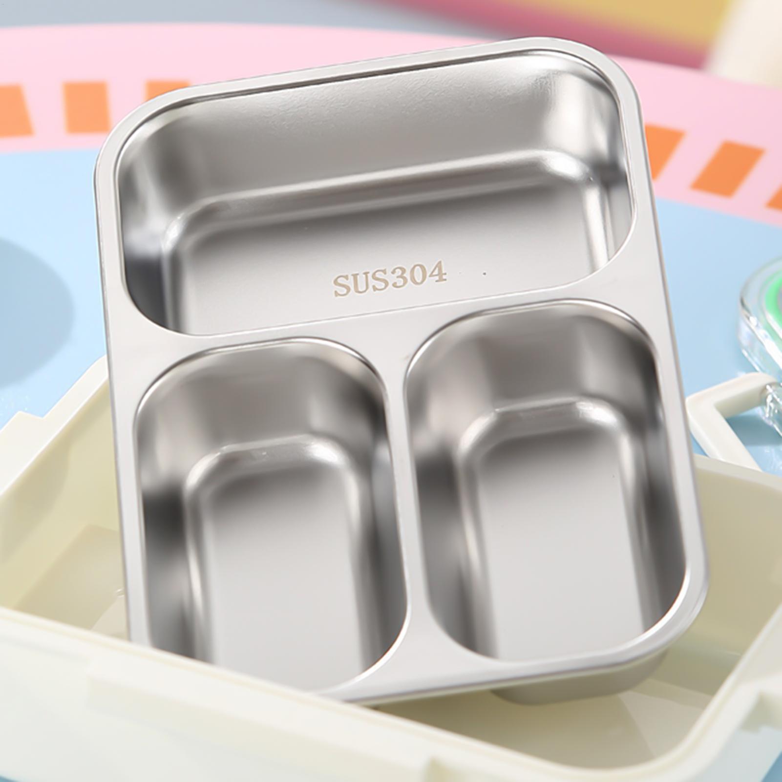 กล่องอาหารกลางวันสแตนเลสแบบแบ่ - Food Storage Underground บทวิจารณ์และราคา