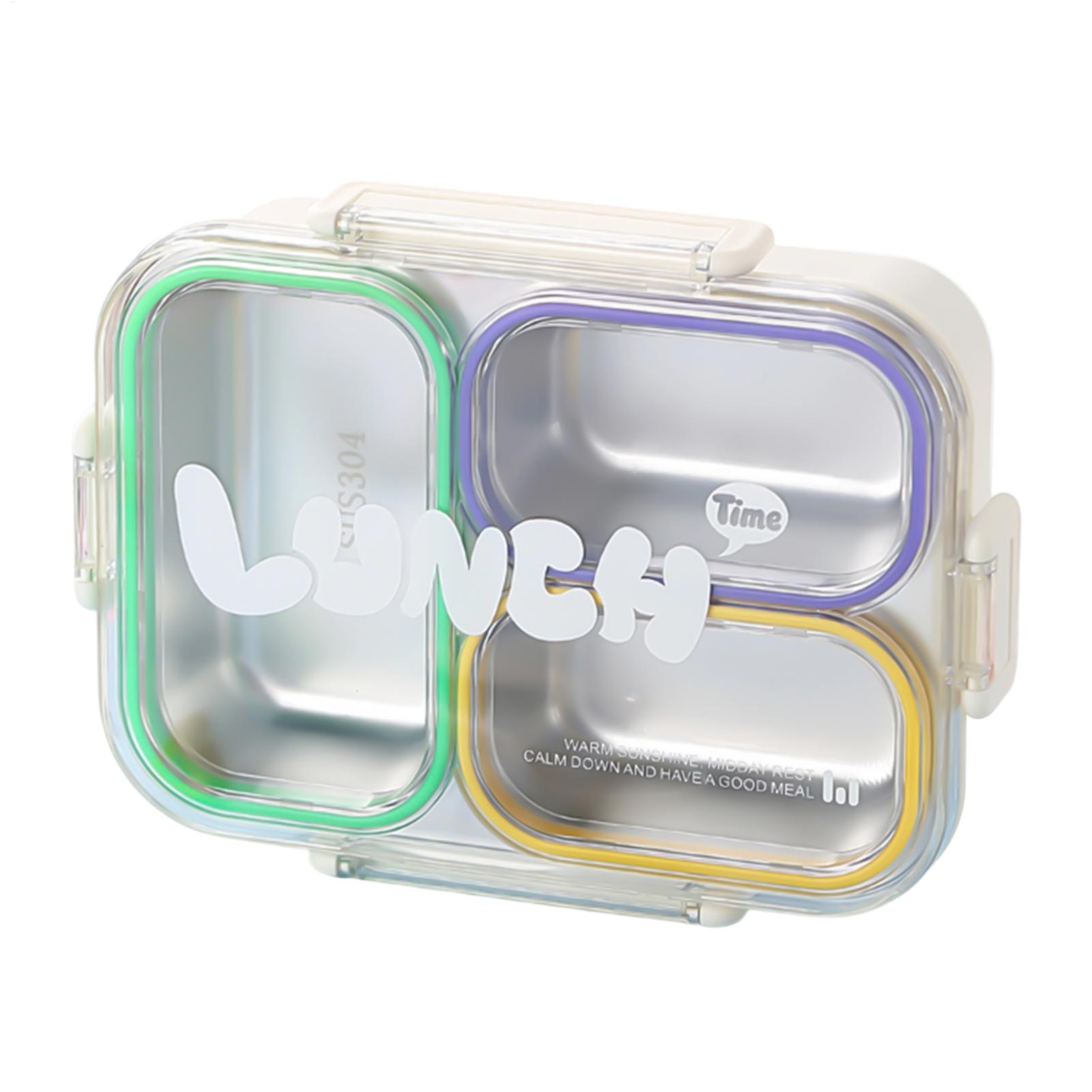 กล่องอาหารกลางวันสแตนเลสแบบแบ่ - Food Storage Underground บทวิจารณ์และราคา