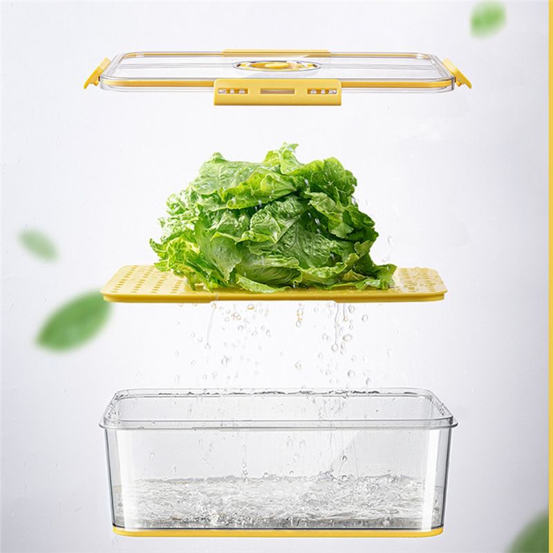 B17C กล่องเก็บอาหารในตู้เย็น ก - Food Storage Yellow บทวิจารณ์และราคา