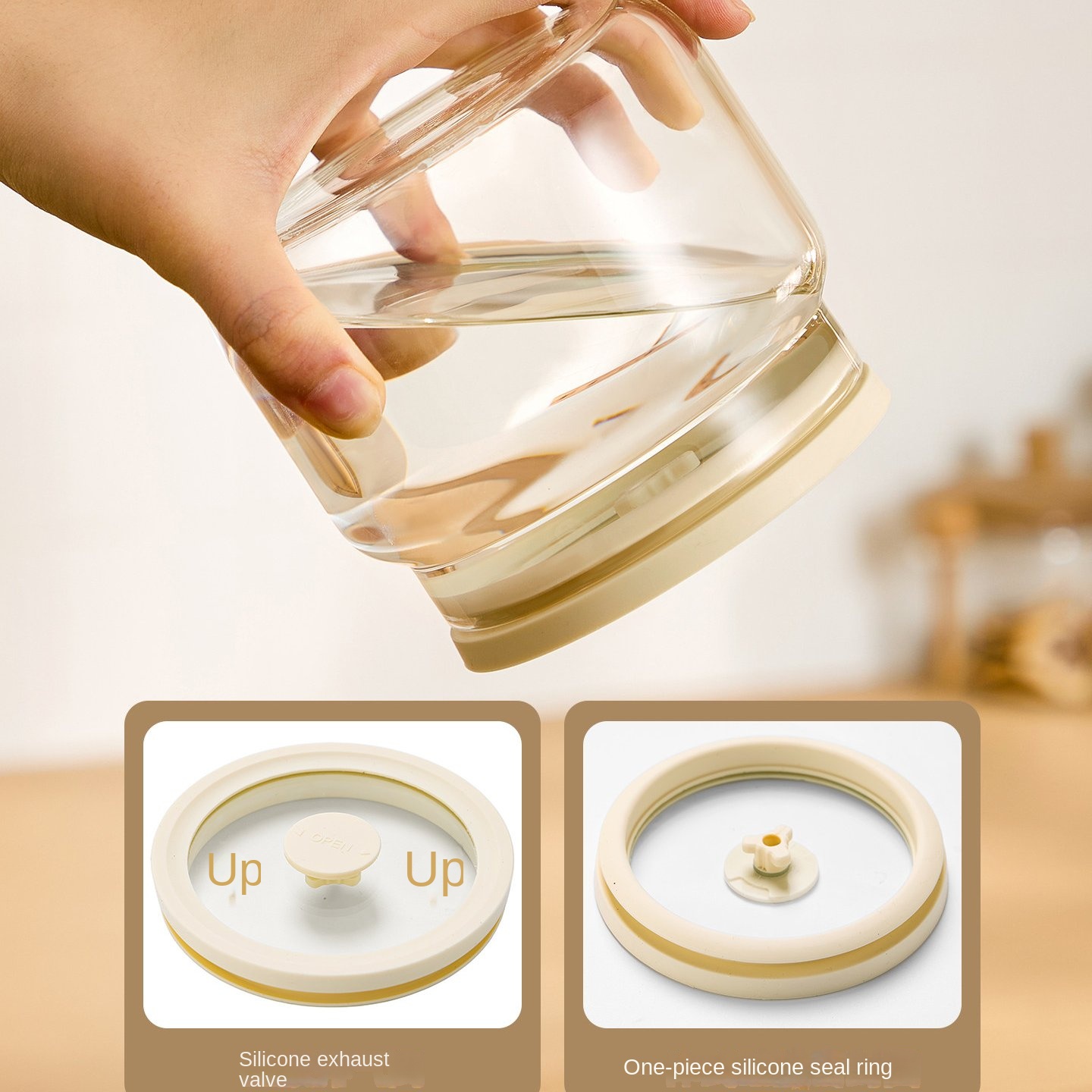 ภาชนะแก้วฝาปิดสำหรับใส่อาหาร ก - Food Storage Lidl บทวิจารณ์และราคา