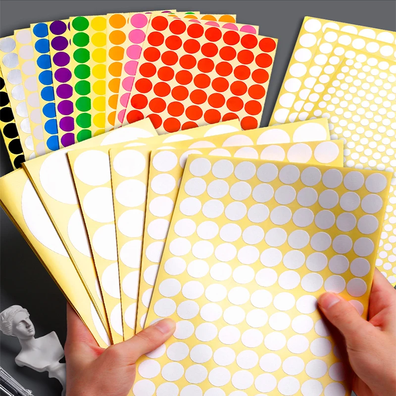 16 สีสติกเกอร์จุดกลมแบบมีกาวใน - Food Storage Year Supply บทวิจารณ์และราคา