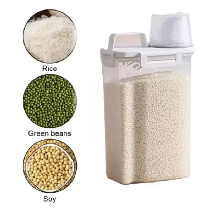 ภาชนะเก็บอาหารแบบมีฝาปิดกันควา - Food Storage Acrylic Containers บทวิจารณ์และราคา