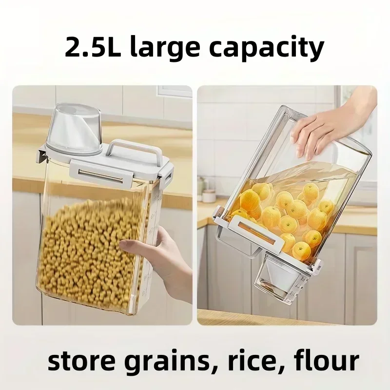 ภาชนะเก็บอาหารแบบมีฝาปิดกันควา - Food Storage Acrylic Containers บทวิจารณ์และราคา