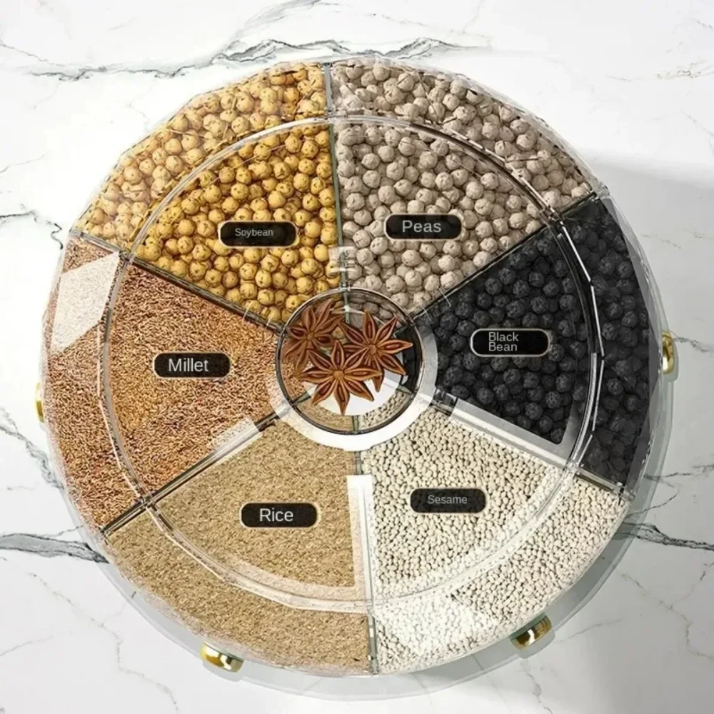 ตู้จ่ายธัญพืชแบบหมุนได้ เกรดอา - Food Storage Drawers บทวิจารณ์และราคา