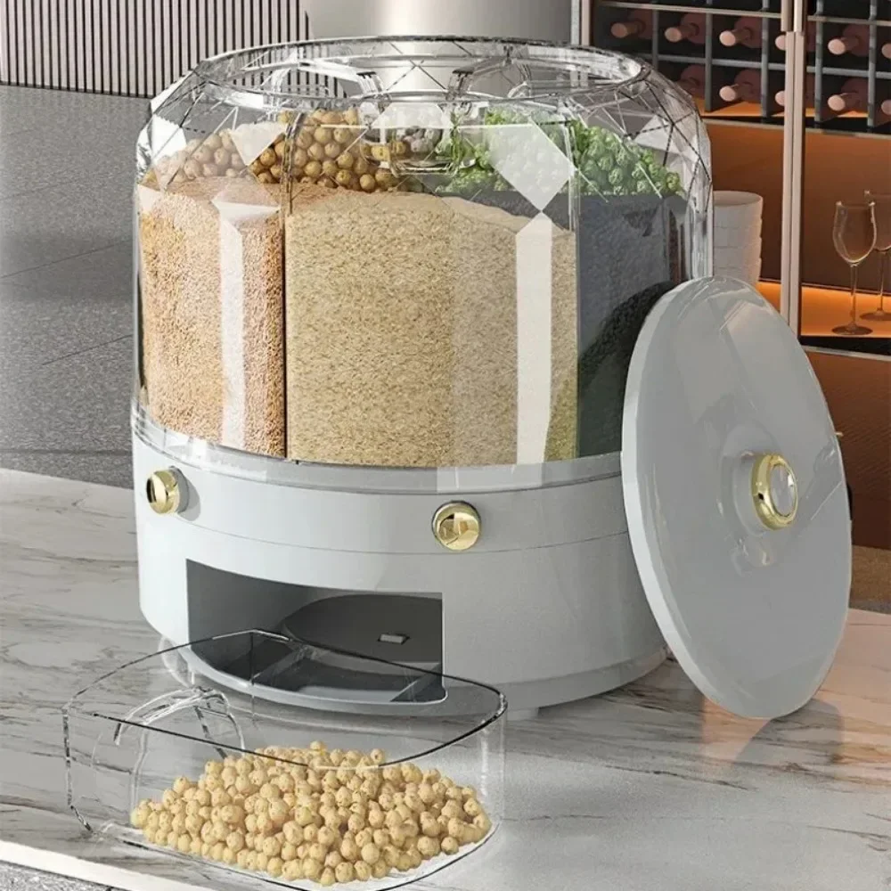 ตู้จ่ายธัญพืชแบบหมุนได้ เกรดอา - Food Storage Drawers บทวิจารณ์และราคา