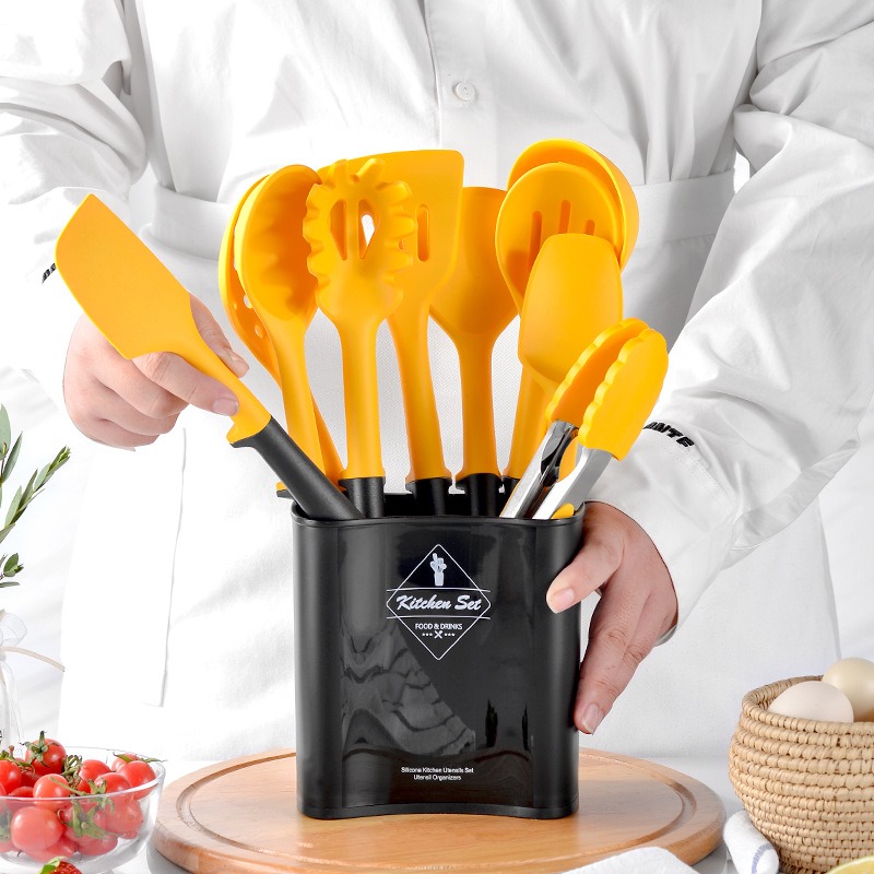 10PCS เกรดอาหารสีเหลืองชุดอุปก - Food Storage Yellow บทวิจารณ์และราคา
