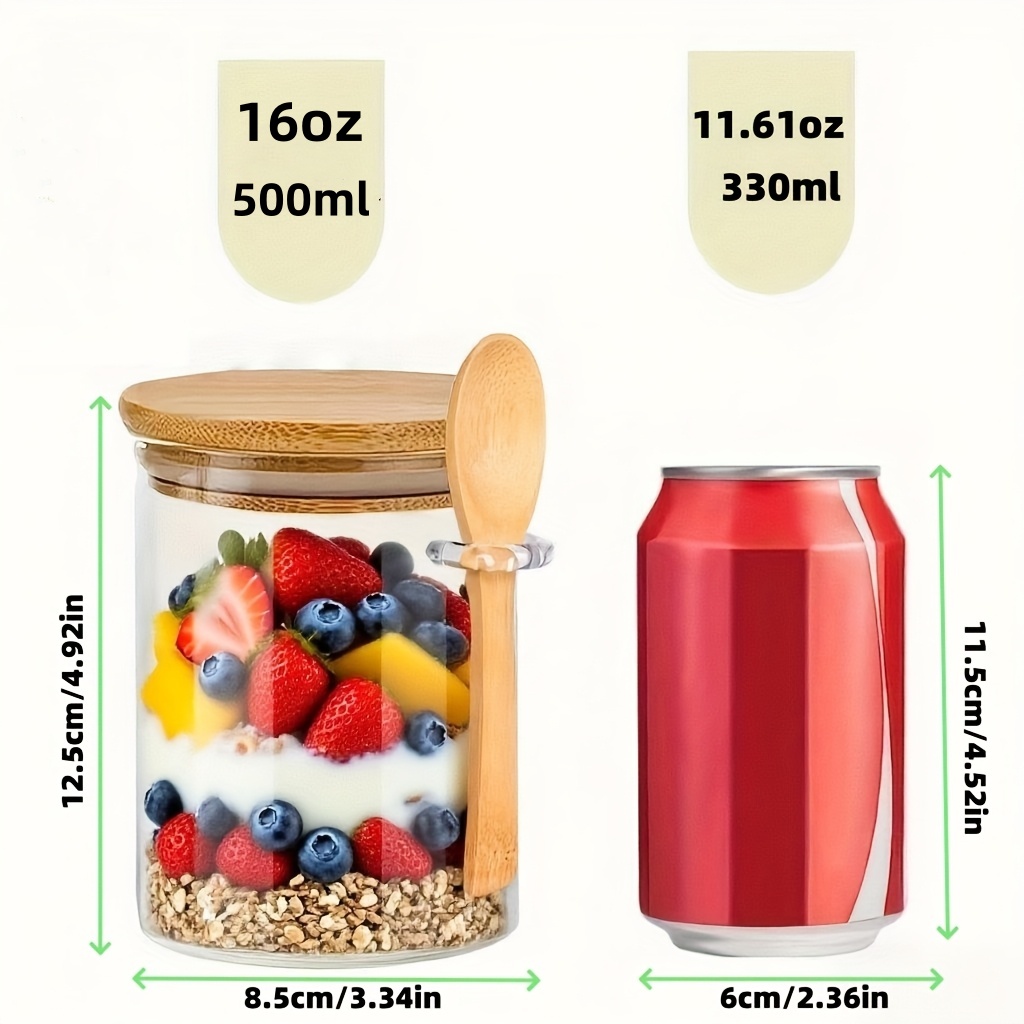 ชุดแก้วแก้วใสสำหรับใส่โอ๊ตมีล  - Food Storage Lidl บทวิจารณ์และราคา