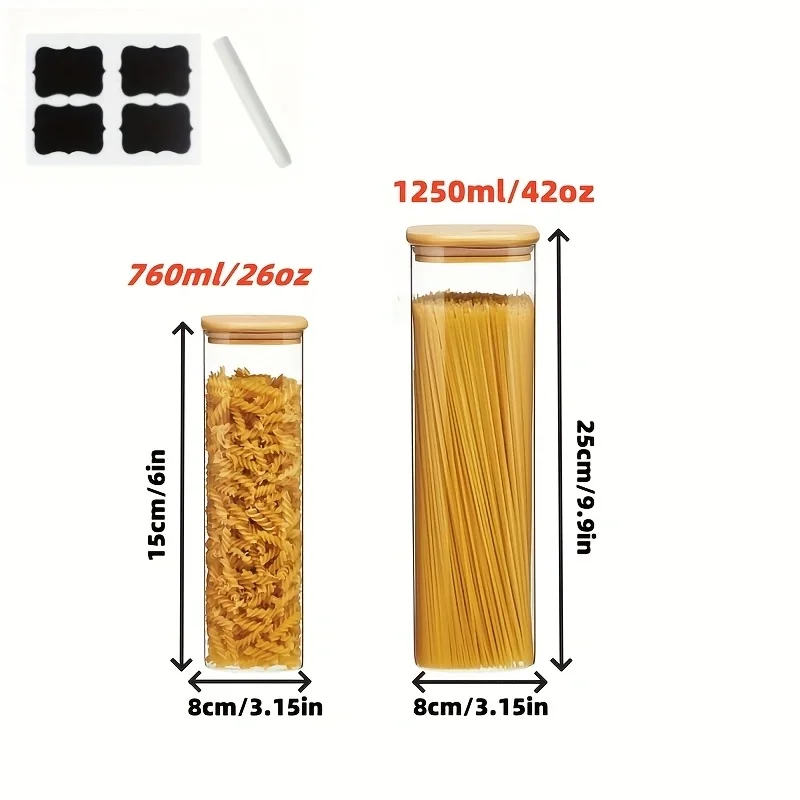 กระปุกแก้วเก็บอาหารทรงสี่เหลี่ - Food Storage Acrylic Containers บทวิจารณ์และราคา