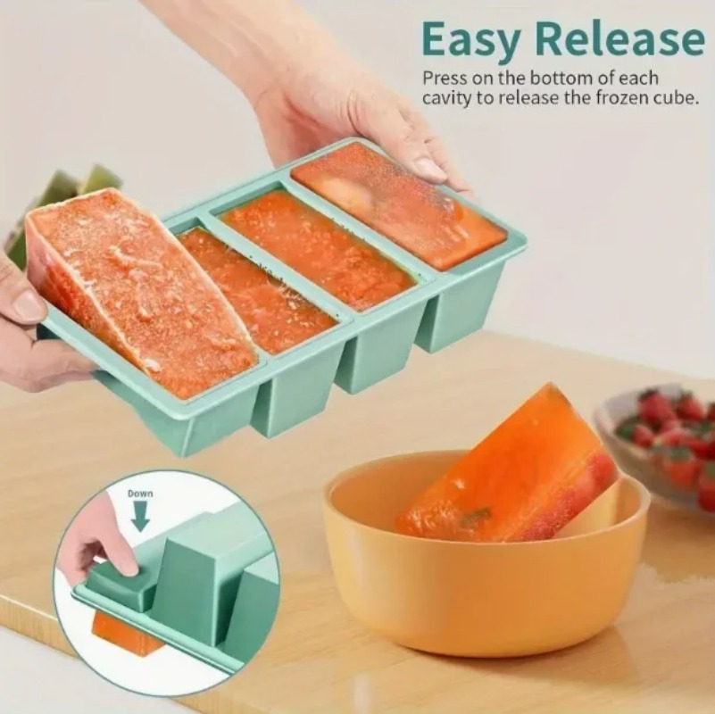 ถาดซิลิโคนสำหรับแช่แข็ง 1 ชิ้น - Food Storage Frozen บทวิจารณ์และราคา