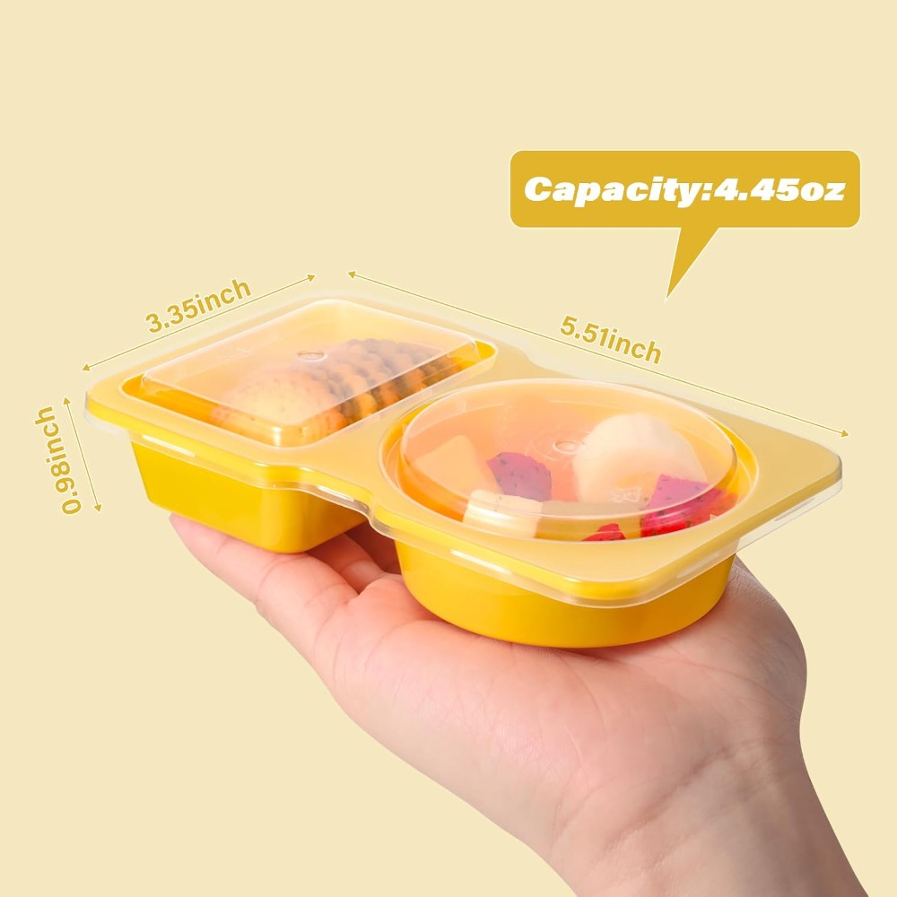 ภาชนะพลาสติกใส่อาหารแบบใช้แล้ว - Food Storage Yellow บทวิจารณ์และราคา