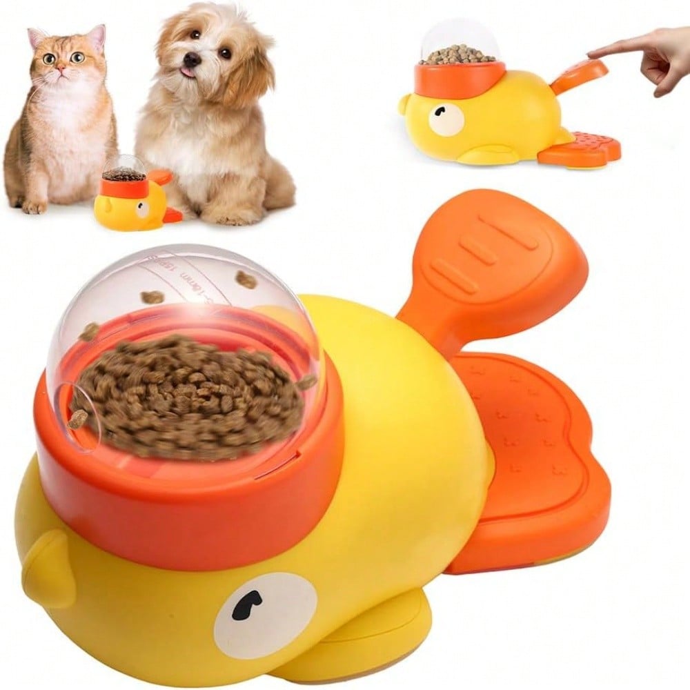 ชามอาหารสุนัขแบบ 2-in-1 พร้อมข - Food Storage Yellow บทวิจารณ์และราคา