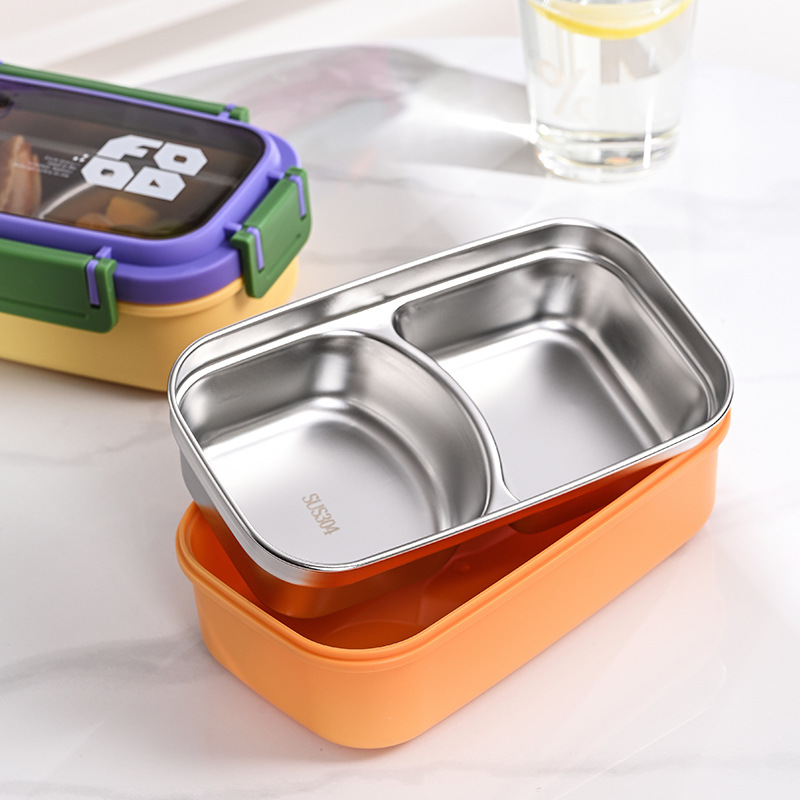 JUSTINLAU 2 กริด กล่องเบนโตะสแ - Food Storage Underground บทวิจารณ์และราคา