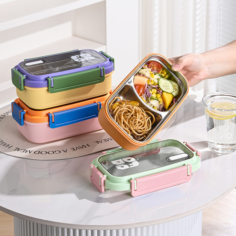 JUSTINLAU 2 กริด กล่องเบนโตะสแ - Food Storage Underground บทวิจารณ์และราคา