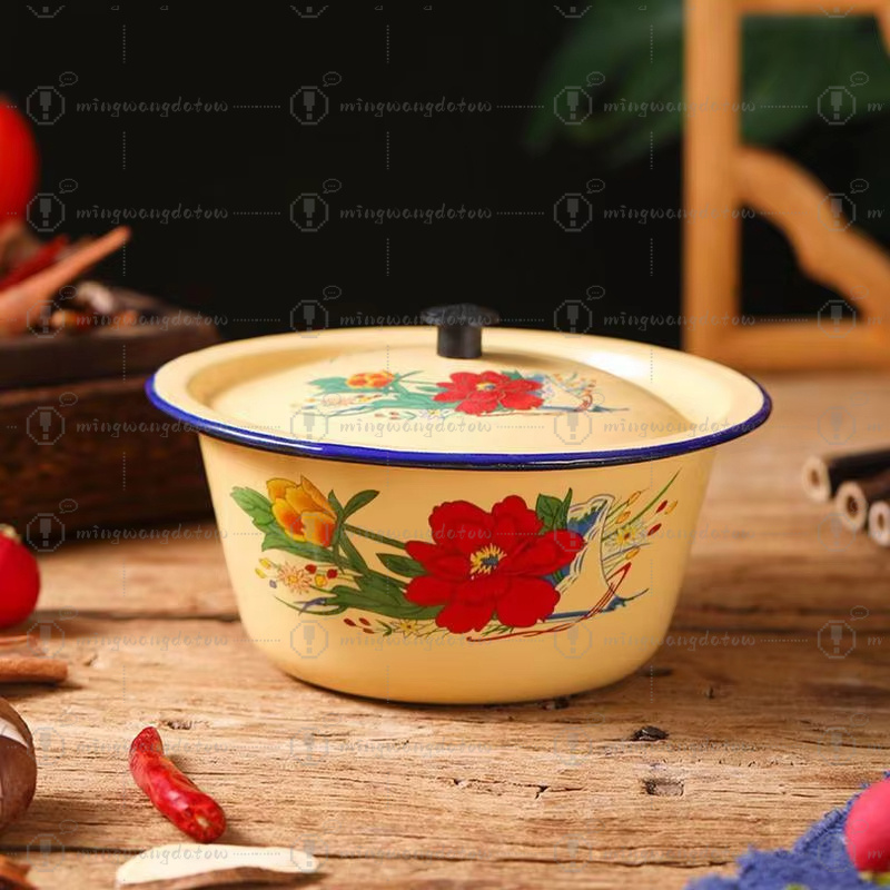หม้อเคลือบสำหรับเก็บอาหาร ชามเ - Food Storage Yellow บทวิจารณ์และราคา