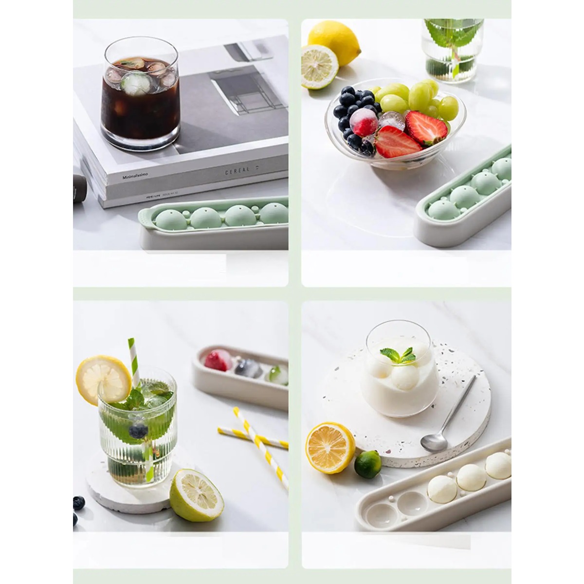 แม่พิมพ์น้ำแข็งฮอกกี้น้ำแข็งทร - Food Storage Frozen บทวิจารณ์และราคา