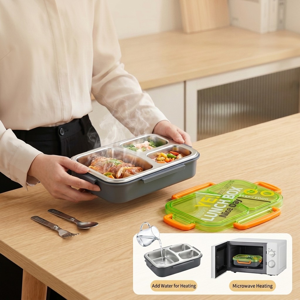 กล่องข้าวสแตนเลส 304 สำหรับเข้ - Food Storage Underground บทวิจารณ์และราคา