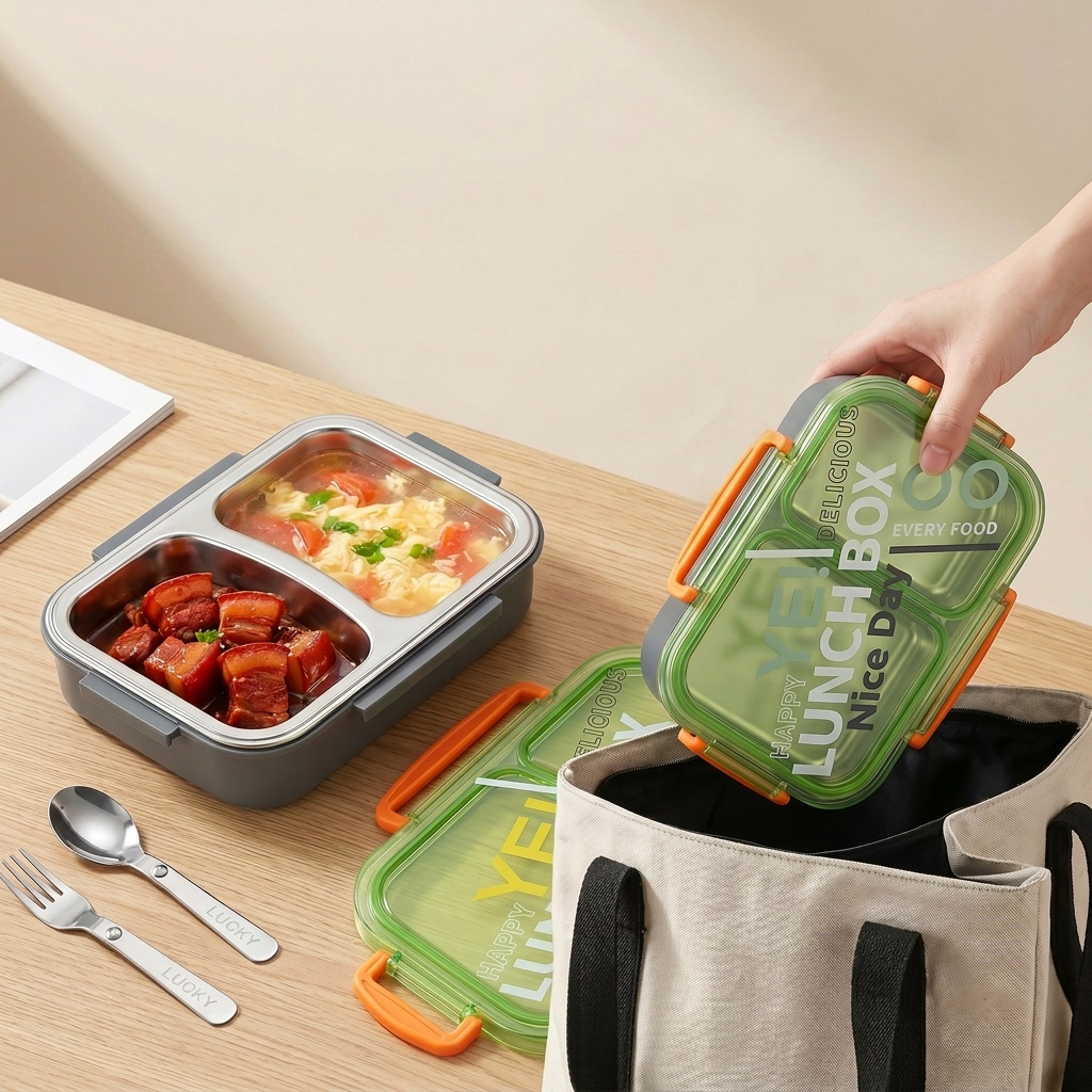 กล่องข้าวสแตนเลส 304 สำหรับเข้ - Food Storage Underground บทวิจารณ์และราคา