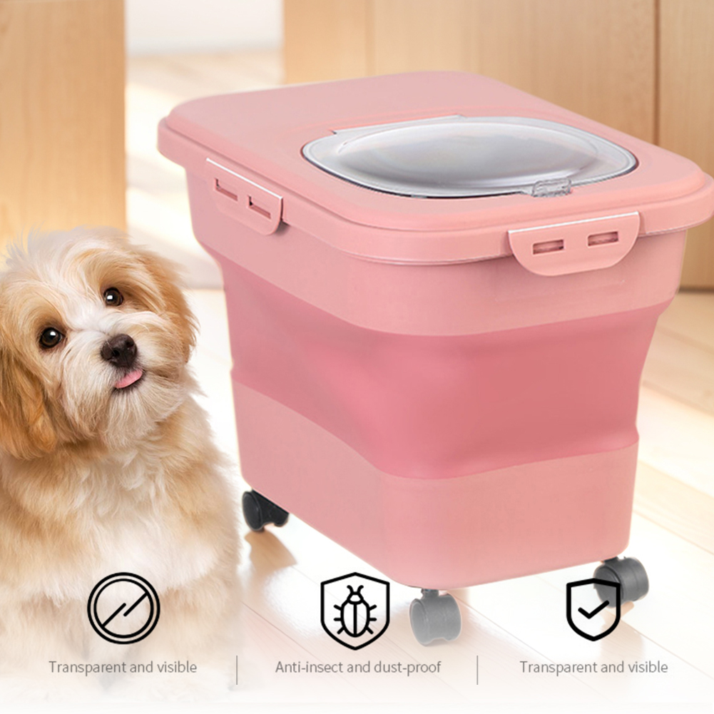 กล่องใส่อาหารแมวแบบพับได้ 20-3 - Food Storage Underground บทวิจารณ์และราคา