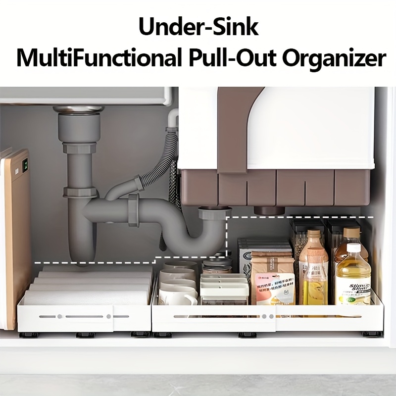 ดึงถาดOrganizerห้องครัวตู้แร็ค - Food Storage Drawers บทวิจารณ์และราคา